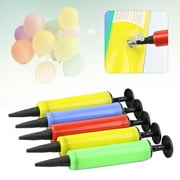 5Pcs Portable Balloon Inflatable Pillow Toy Air Pump Plastic Manual Inflator